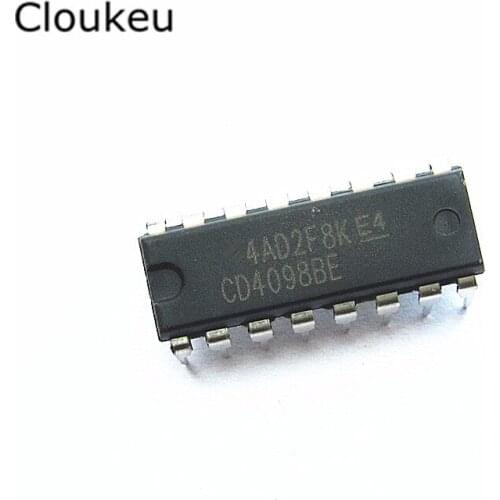 10Pcs CD4098BE DIP-16 CD4098