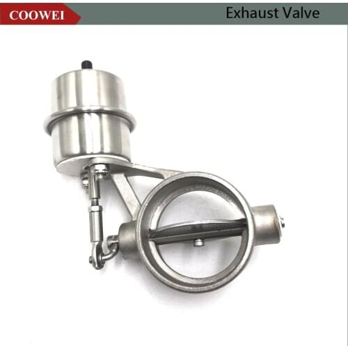 2" 51mm Open style Vacuum Exhaust Cutout Valve 51MM pipe