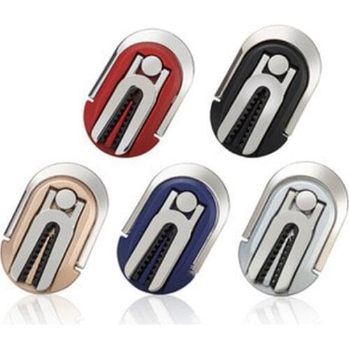 2 In 1 Phone Bracket Metal Mobile Phone Holder Car Air Vent Grip Phone Holder for Iphone Huawei Samsung Xiaomi Redmi