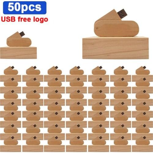 50pcs/lot engrave Walunt wood Maple wood wooden +box LOGO print usb flash drive usb2.0 4GB 8GB 16GB 32GB 64GB Free LOGO