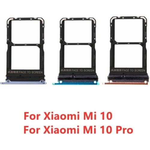 SIM Card Tray Slot Holder Adapter For Xiaomi Mi 10 Mi10 Pro