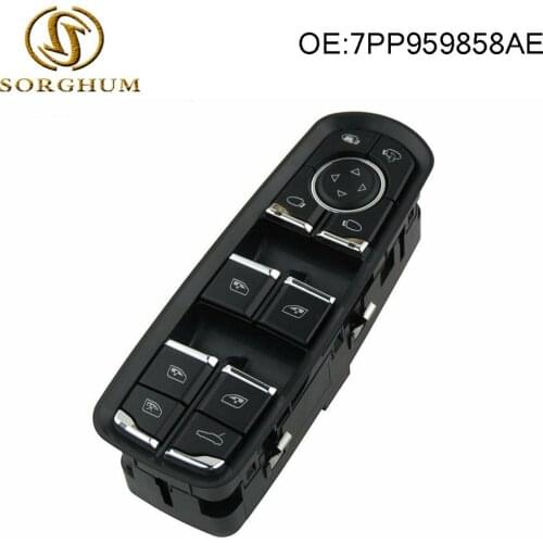 Electric Power Window Control Switch For Porsche Panamera Cayenne Macan