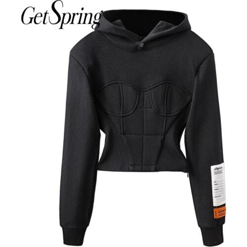 Женские короткие толстовки Getspring China At AliExpress