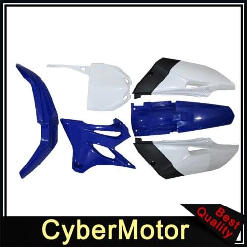 Blue Plastic Fairing Fender Body Kit For Yamaha YZ85 Pit Dirt Bike 2015 2016 2017 2018 2019
