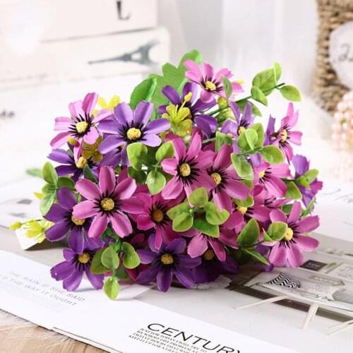 Fake Artificial Flowers Decoration Faux Plants Garden Porch Table Wedding Decor