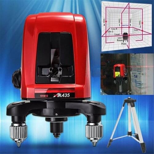 Laser Level 2 Line 1 Laser 635nm Slash Function Vertical Horizontal EU Self Leveling Cross Lazer Level Diagnostic Tools Dropship