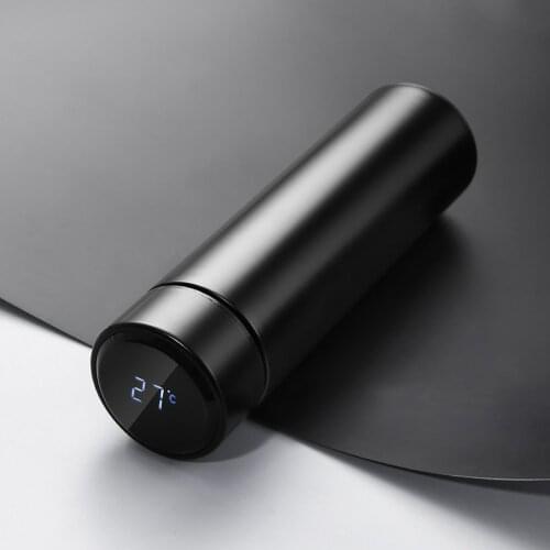 Lightweight Intelligent Temperature Measuring Mug LED Touch Display Temperature Mug Office Creative Mug Insulation Power Saving