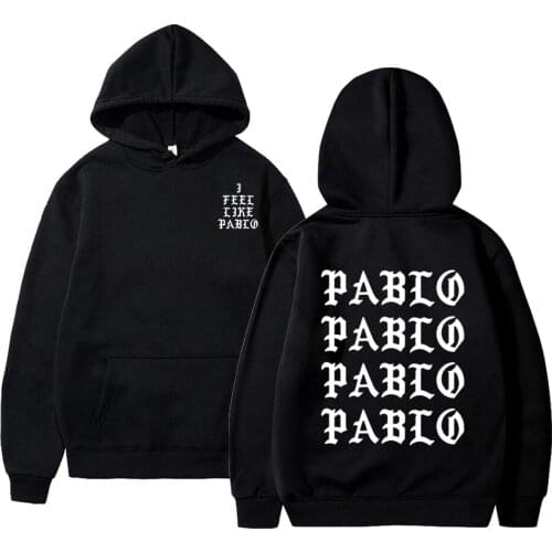 I Feel Like Paul Pablo Kanye West sweat homme hoodies men Sweatshirt Hoodies Hip Hop Streetwear Hoody pablo hoodie