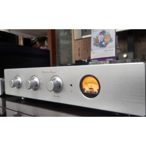 Latest upgrade vacuum tube fully balanced front stage / 2 x ECC83/12AX7, 1 x ECC81/12AT7/class A/Split power supply