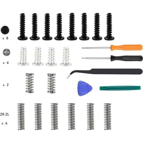 Replacement Full Set Screw Screws Springs For Nintendo Switch Console Joy-Con NS Down Repair Tools