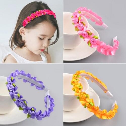 Girls Headband Cute ChildrenS Colorful Hairband Anti-Skid Headband Little Girl Hair Head Lovely Girls Gifts Hair Accessories