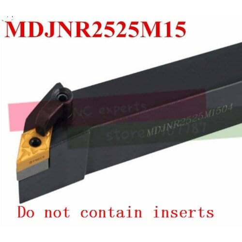 MDJNR2525M15, 25*25*150mm Metal Lathe Cutting Tools,CNC Turning Tool,Lathe Machine Tools, External Turning Tool Type MDJNR/L