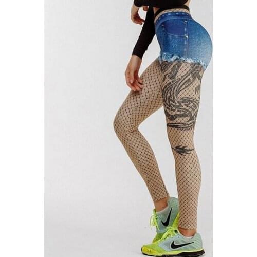 High Waist Leggings Womens Fitness Sport Leggings Stripe Printing Elastic Workout Tights S-XL Running Trousers Plus Size