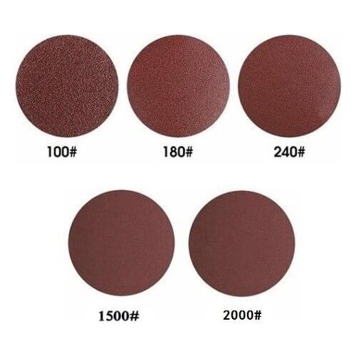 1 inch flocking sandpaper sheet 25MM disc sandpaper 100 pieces/self-adhesive sanding disc/brushed sheet/backed sheet