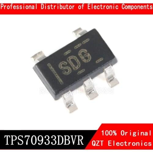 10pcs/lot TPS70933DBVR TPS70933DBV TPS70933 SDG sot23-5 new original In Stock