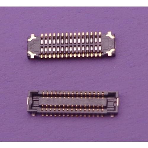 2pcs/lot Original LCD display FPC Connector Port Plug on mainboard For ASUS Zenfone 2 ZE550ML ZE551ML Z00AD 30pin