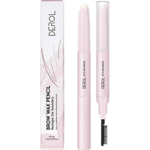 3D Feathery Brows Eyebrow Soap Pencil Eyebrow Wax Waterproof Makeup Brows Shaping Soap For Wild Eyebrows Womens Eyes Cosmetics