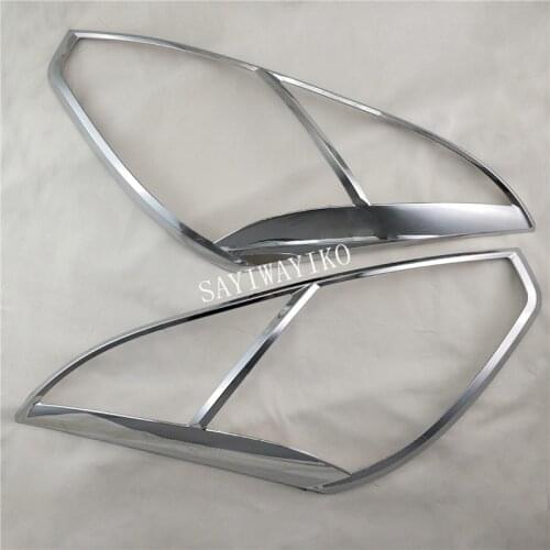 For Toyota Wish 2006 2007 2008 2009 ABS Head Light Lamp Cover Trim Frame Protector Sticker Car Styling Accessory