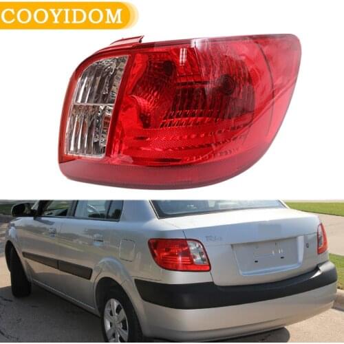 Car Tail light Rear brake lights taillights Assembly For Kia RIO 2006 2007 2008 2009 2010 2011 rio 5 924011G000 With light