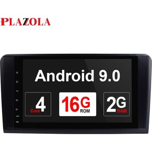 AutoRadio 2 din Android 9.0 Car Multimedia Player for Mercedes Benz ML W164 ML300 GL X164 GL320 350 420 450 500 R W25 GPS Stereo