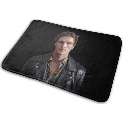 The Kissing Booth Sticker Jacob Elordi Noah Flynn Photo Mat Rug Carpet Anti-Slip Bedroom Entrance Door Mat The Kissing Booth