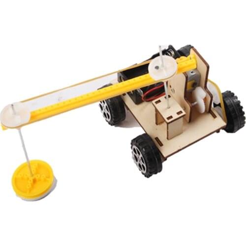 Toys Technology Kids Car Diy Electronic Learning Resources Gifts Electric Inventions for Children Science Experiment Toy Engine