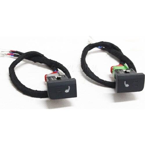 Seat heating button heating switch control cable wire 2011 2012 2013 For Polo 6R 6C 6RD 963 564