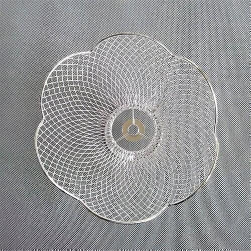 Minimalist Iron Wire DIY G4 Lampshade Replacement Hole Decor Metal Shade Accessory Spare Parts for Bar Restaurant Decor Lamp