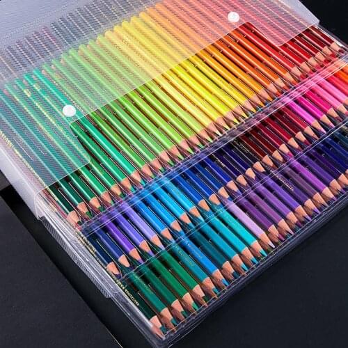 Watercolor Pencils Set and Oil Pecils Pencils Set Artist Painting Sketching Wood Color Pencil School Children Art Supplies