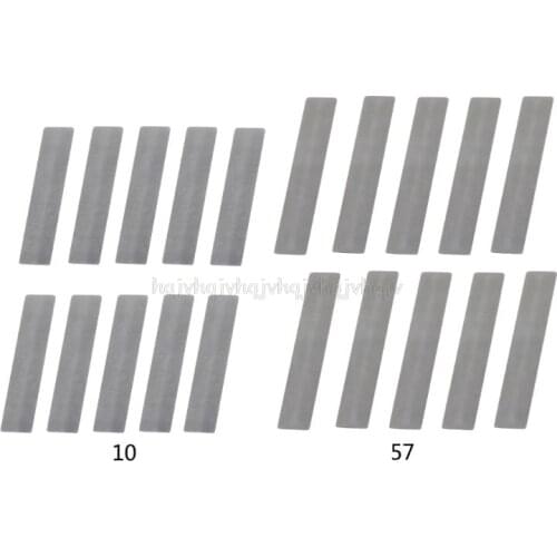 10pcs/Lot for Piston Compressor Valve High Quality Valve Plate 11*57mm /10*46mm Shrapnel Gasket Air Compressor Spare Paper S05