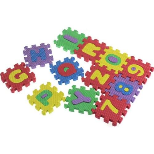 Developmental Toy baby toy 36Pcs Baby Child Number Alphabet EVA Puzzle Foam Maths Educational Toy Gift,Toys for Baby