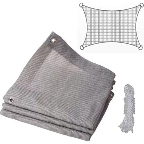 Greenhouse Cover Shade Net Sun Block Garden Netting Mesh Gray HDPE Shading Rate 95% Sunshade Balcony Plant Outdoor Sunscreen