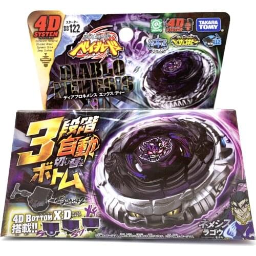 Takara tomy Beyblade BB122 Diablo Nemesis with Launcher
