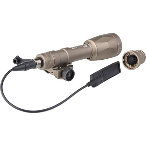 Tactical Hunting Flashlight SF M600P Scout Light XM-L2-T6-WC LED 850 Lumens Airsoft Torches Portable Lighting Weapon Lights