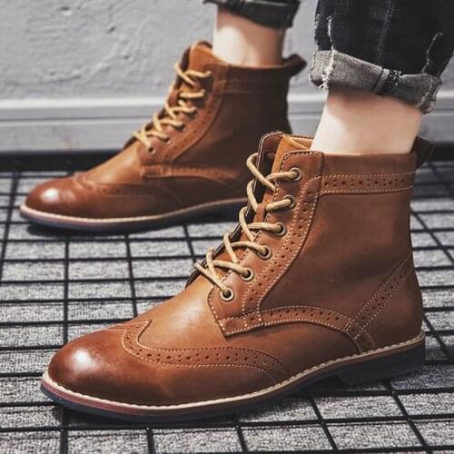 UPUPER Men's Chelsea Boots