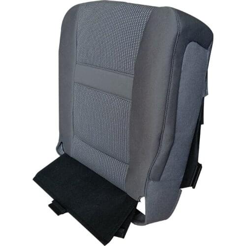 For Dodge Ram 2500 3500 2006 - 2009 Driver Bottom Dark Gray Cloth Seat Cover Replacement