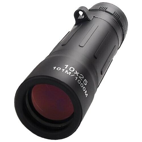 10x25 10x High Quality Monocular Mini Portable Binoculars Waterproof Binoculars Optical Hunting Trip Camping Fishing Hiking