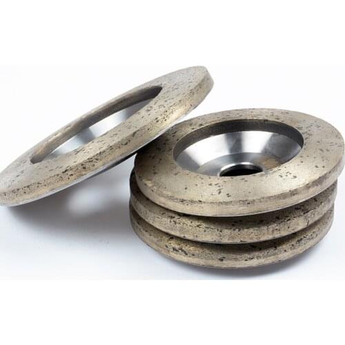 3 inch 4 inch 80mm 100mm sintered bronze diamond grinding wheel for glass tile for angle grinder