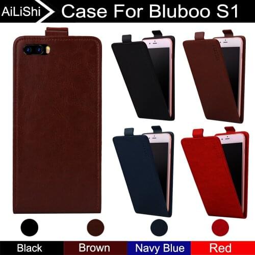 AiLiShi For Bluboo S1 Case Up And Down Vertical Phone Flip Leather Case S1 Bluboo Phone Accessories 4 Colors + Tracking