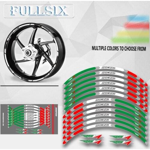 New Motorcycle Wheel Decal Reflective Sticker For Aprilia TUONO V4 1100 RR TUONO V4 1100 FACTORY TUONO V4 R APRC TUONO V4 R ABS