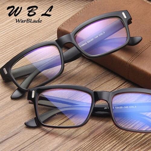 WarBLade 2018 Brand Designer New Eyeglasses Men Women Square Eye Glasses Frames Clear Optical Myopia computer Eyewear
