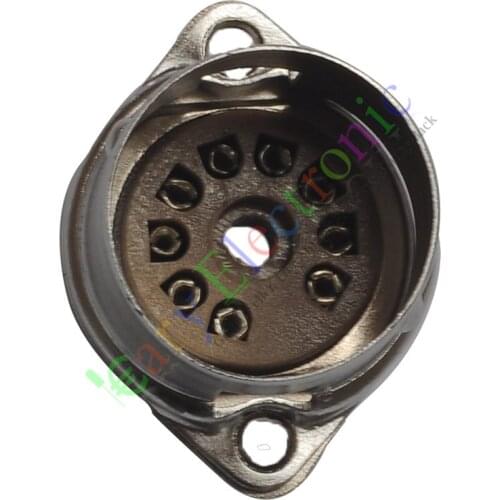 Wholesale and retail 4pc 9pin Bakelite vacuum tube sockets Cover for 12AX7 6P1 6N3 audio amplifiers free shipping