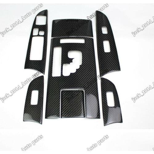 Real Carbon Fiber Interior kit Cover Trim 7pcs/set For LEXUS IS250/300 2006 2007 2008 2009 2010 2011