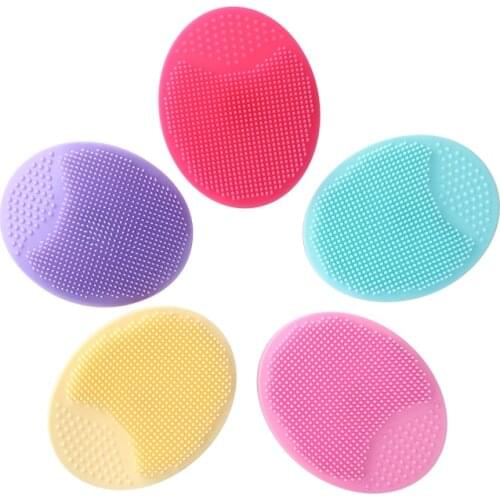 Facial Cleansing Brushes Silicone Small OctopusFace Deep Cleaning Washing Brush Massage Beauty Instrument Clean Pores/Exfoliate