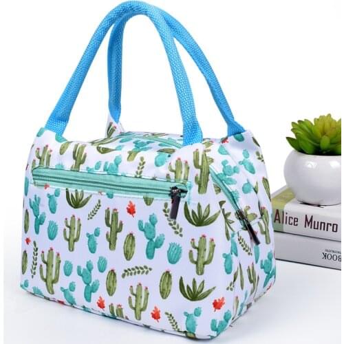 Lunch Bag Cooler Tote Portable Insulated Box Canvas Thermal Cold Food Container School Picnic For Men Women Kids Travel Lunchbox
