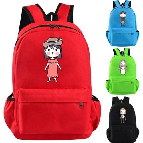 Kawaii Waterproof Backpack Women Waterproof Candy Colors Backpacks Fancy High School Bags for Teenage Girl Cute Travel Rucksack