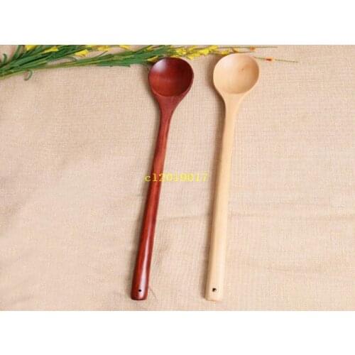 33cm high quality wooden soup spoon wooden stirring spoon