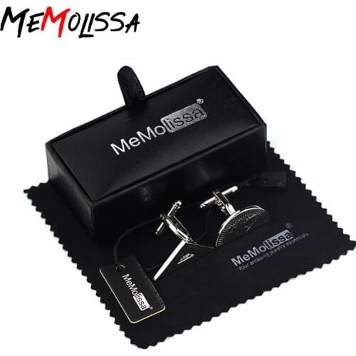 MeMolissa Cufflinks Shirt Cufflinks for mens Brand Cuff link Wholesale Luxury Wedding Button High Quality