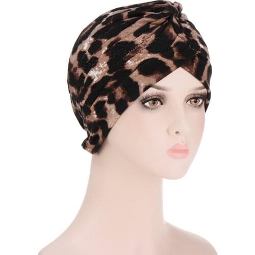 New Women Bonnet Cotton Cheveux Nuit Turban Hat Muslim Hijabs Hat Elastic Cloth Head Cap Hat Ladies Hair Accessories