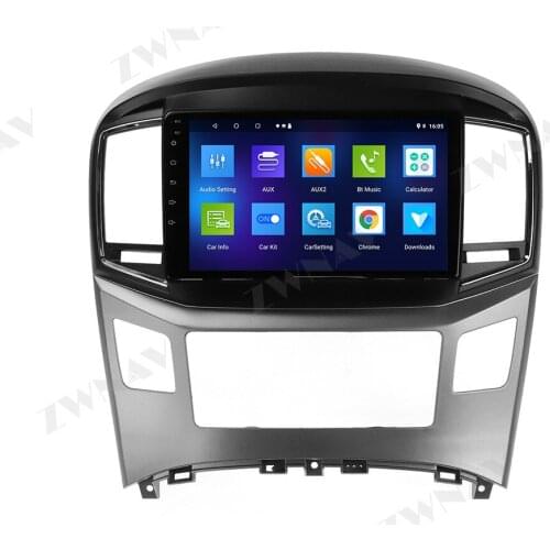 ZWNAV 4G64G 9 inch Full Touch For Hyundai H1 206 2017 2018 2019 Car Radio Multimedia Video Player Navigation GPS Android 10